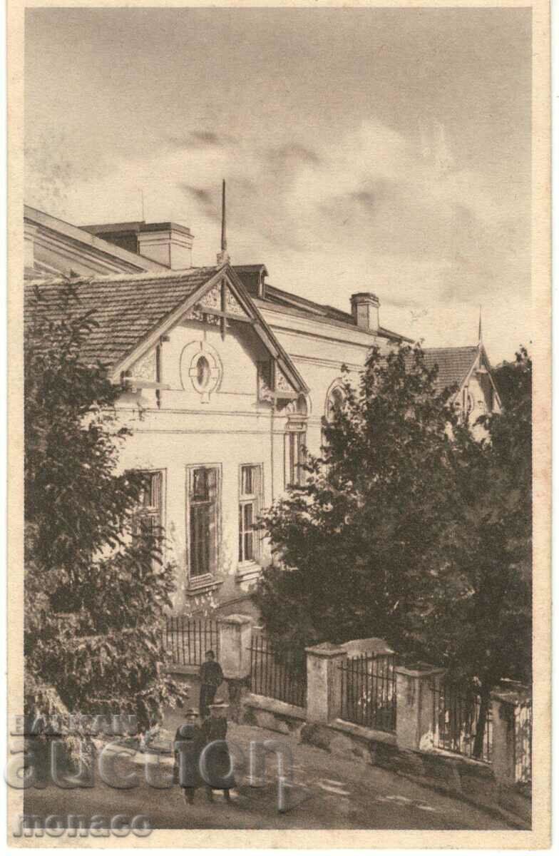 Old card - Kazanlak, Theater "Iskra"