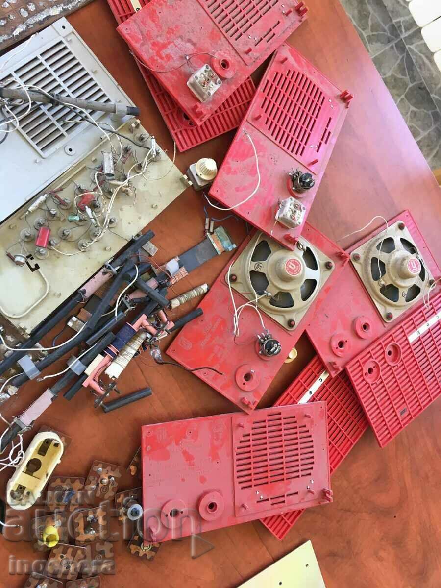 Delivery of ELECTRICAL PARTS PANELS FERTITES BOARDS BASIC POTENTIOMETERS ETC