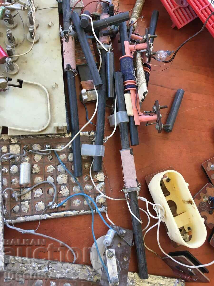 ELECTRICAL PARTS PANELS FERTITES BOARDS BASIC POTENTIOMETERS ETC - 7