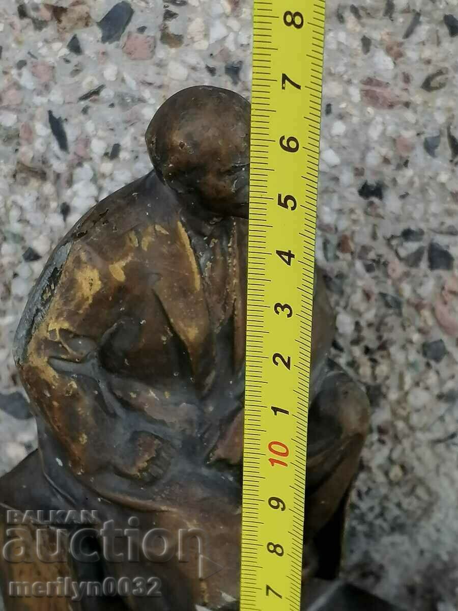Statuette Author figure Lenin figure plastic sculpture - 5 Statuette Author figure Lenin figure plastic sculpture - 5