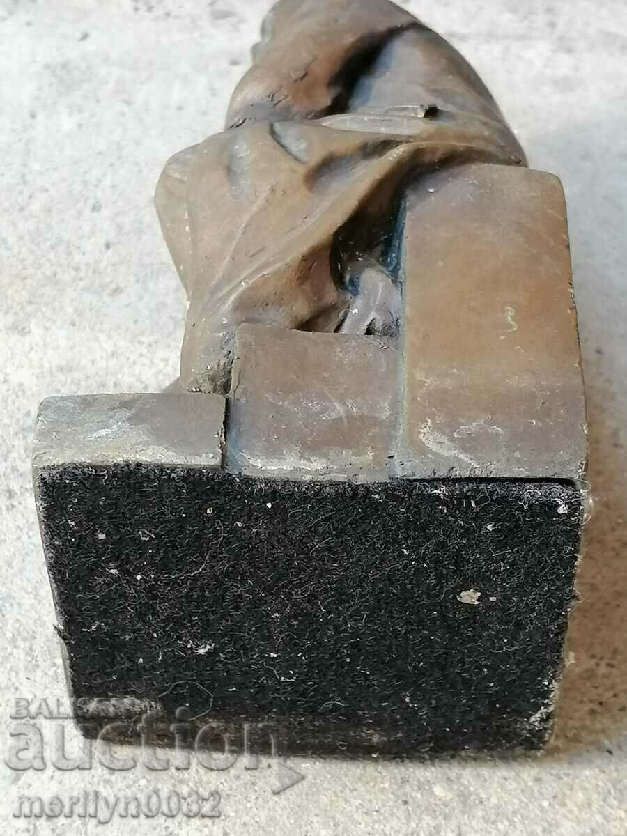 Statuette Author figure Lenin figure plastic sculpture - 7 Statuette Author figure Lenin figure plastic sculpture - 7