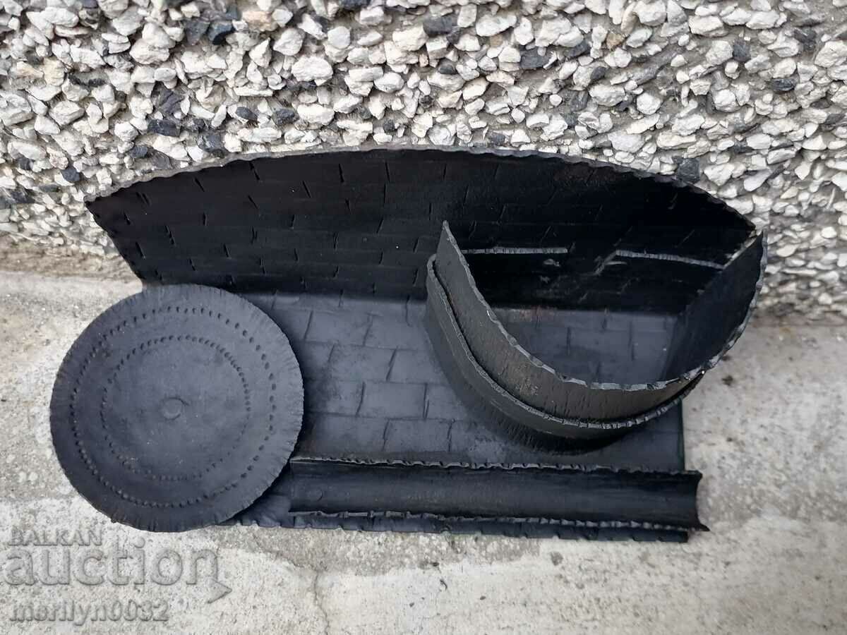 Παλιό μελανοδοχείο μολυβοθήκης από σφυρήλατο σίδερο - 7 Παλιό μελανοδοχείο μολυβοθήκης από σφυρήλατο σίδερο - 7