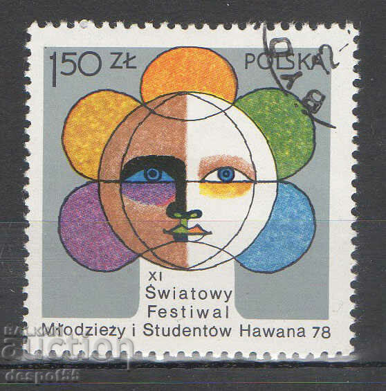 1978. Polonia. Festival mondial pentru tineri și studenți.