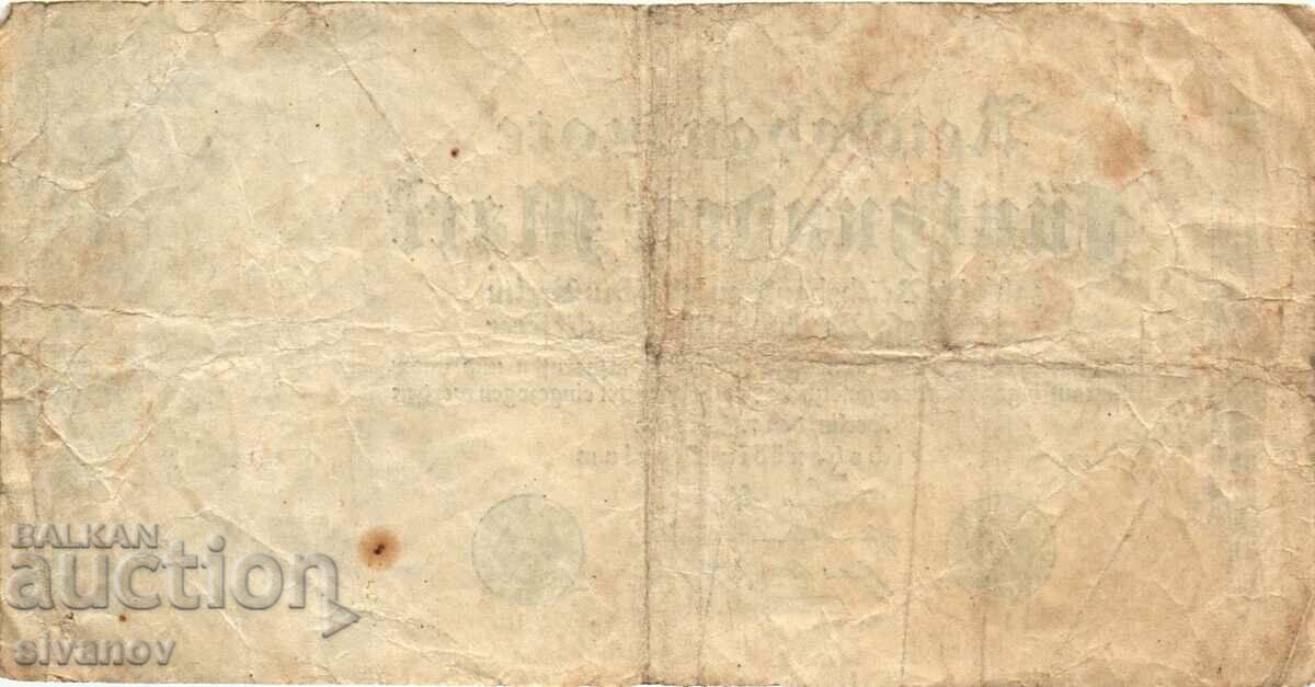 Auction Germany 500 Marks 1922 green 7 digit number #4366 Auction Germany 500 Marks 1922 green 7 digit number #4366