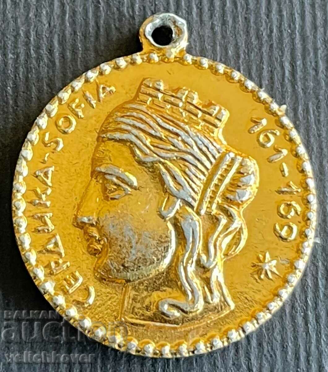 32760 България медал 18 века София Сердика 169-1969г.