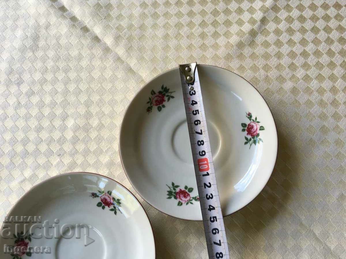 PORCELAIN PLATE PLATE BULGARIA-2 PCS with price 12.00 BGN | € 6.14 PORCELAIN PLATE PLATE BULGARIA-2 PCS with price 12.00 BGN | € 6.14