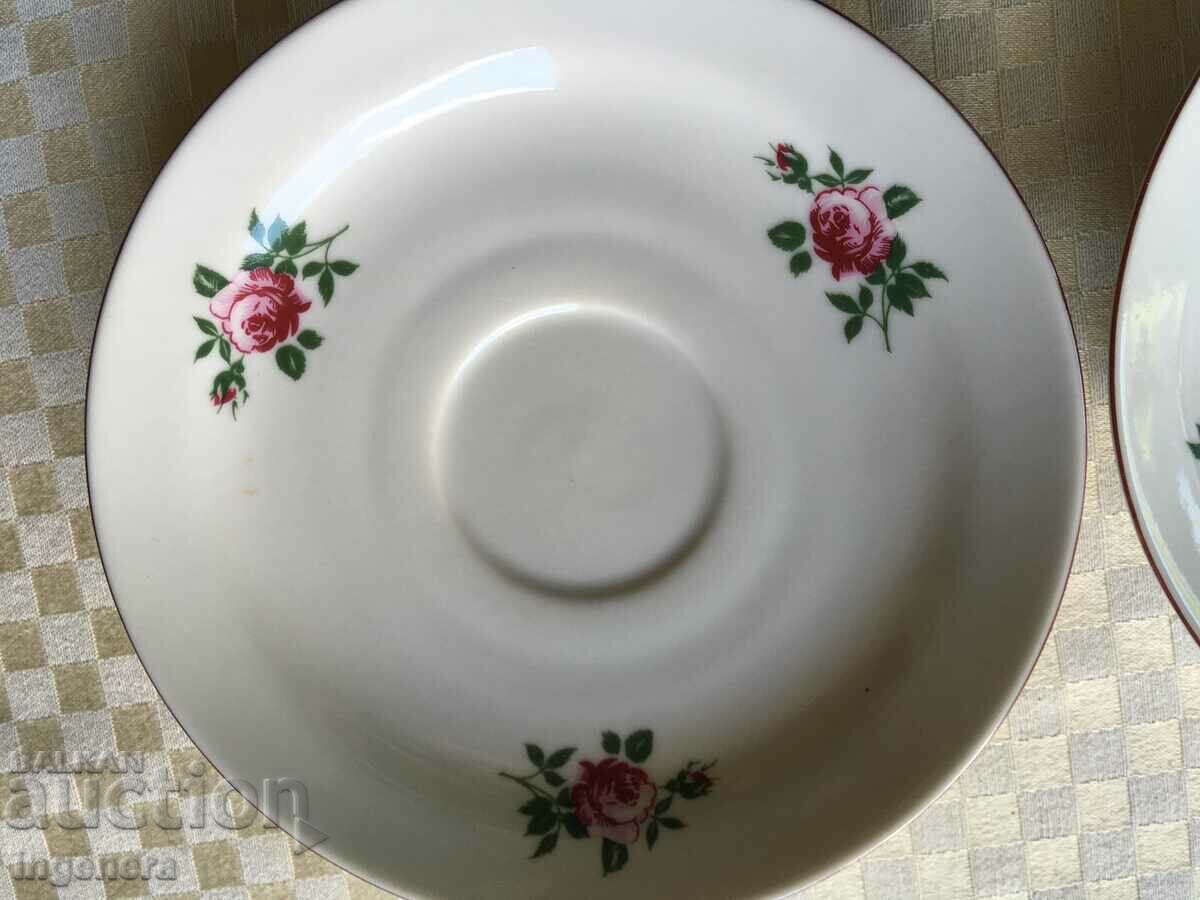 Auction PORCELAIN PLATE PLATE BULGARIA-2 PCS Auction PORCELAIN PLATE PLATE BULGARIA-2 PCS