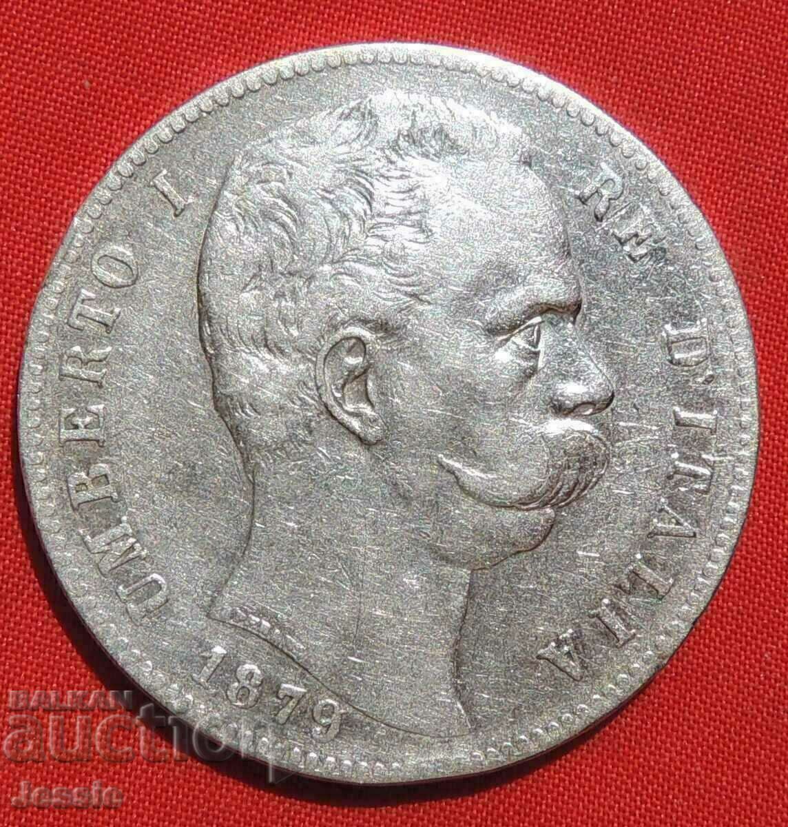 5 Lire 1879 R Italy silver NO MADE IN CHINA ! with price 76.00 BGN | € 38.86 5 Lire 1879 R Italy silver NO MADE IN CHINA ! with price 76.00 BGN | € 38.86