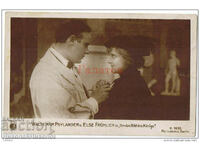 OLD CARD ARTISTI DE FILM V. PSYLANDER E. FRÖHOLICH B844