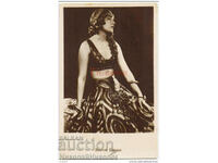 OLD CARD FILM ARTISTS VILMA BIANCHI EASTER Rarity B846