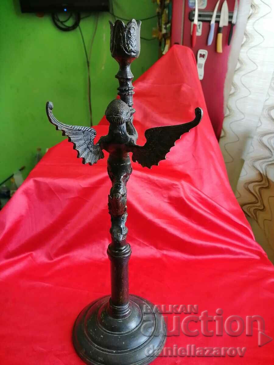 Antique GOTHIC Statuette, Figure, Candlestick with price 160.00 BGN | € 81.81 Antique GOTHIC Statuette, Figure, Candlestick with price 160.00 BGN | € 81.81