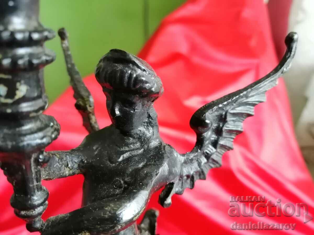 Delivery of Antique GOTHIC Statuette, Figure, Candlestick Delivery of Antique GOTHIC Statuette, Figure, Candlestick