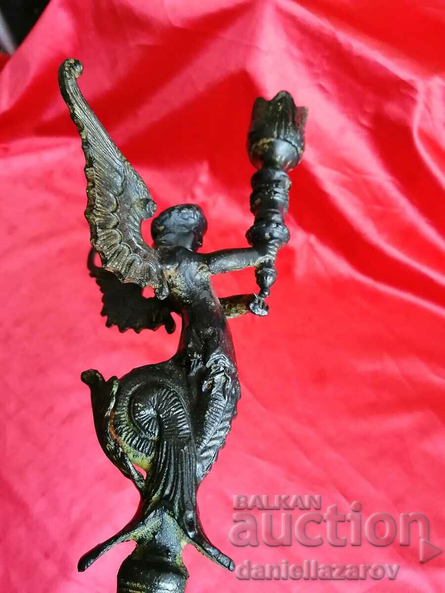 Antique GOTHIC Statuette, Figure, Candlestick - 6 Antique GOTHIC Statuette, Figure, Candlestick - 6