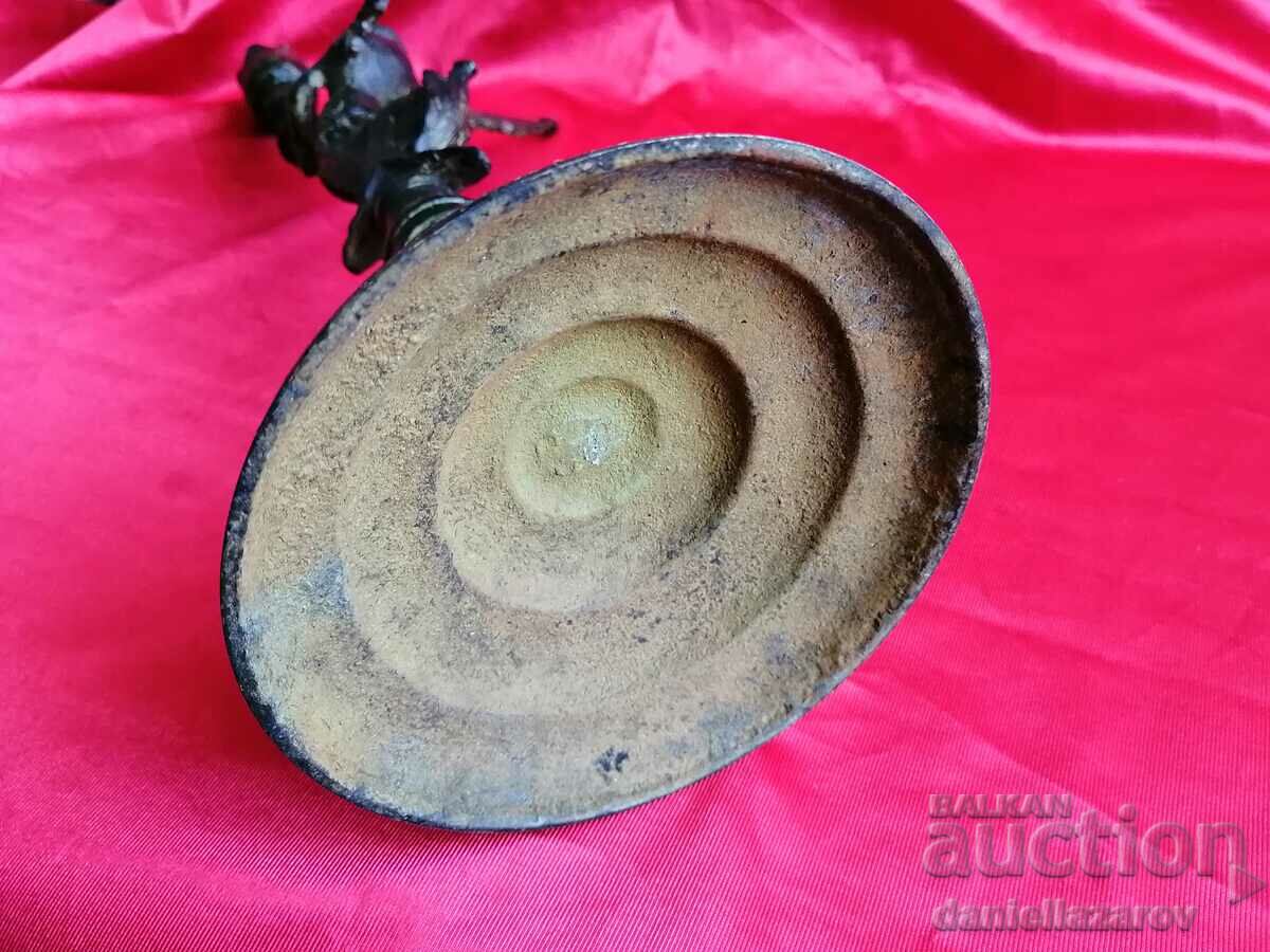 Antique GOTHIC Statuette, Figure, Candlestick - 7 Antique GOTHIC Statuette, Figure, Candlestick - 7