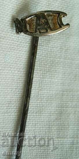 Insigna NAC - Compania aeriană a Noii Zeelande cu preț 5.00 BGN | € 2.56 Insigna NAC - Compania aeriană a Noii Zeelande cu preț 5.00 BGN | € 2.56