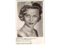 NICOLE COURSEL V869 OLD FILM ARTISTS CARD