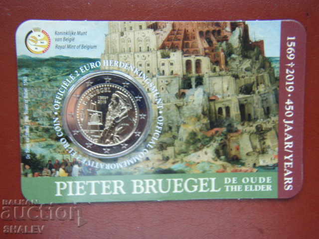 2 Euro 2019 Belgium "Pieter Bruegel" - Unc