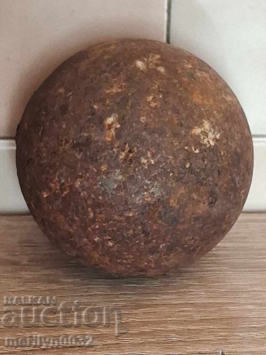 Auction  Old cannonball cannon mortar, bombard Crimean War RTOV