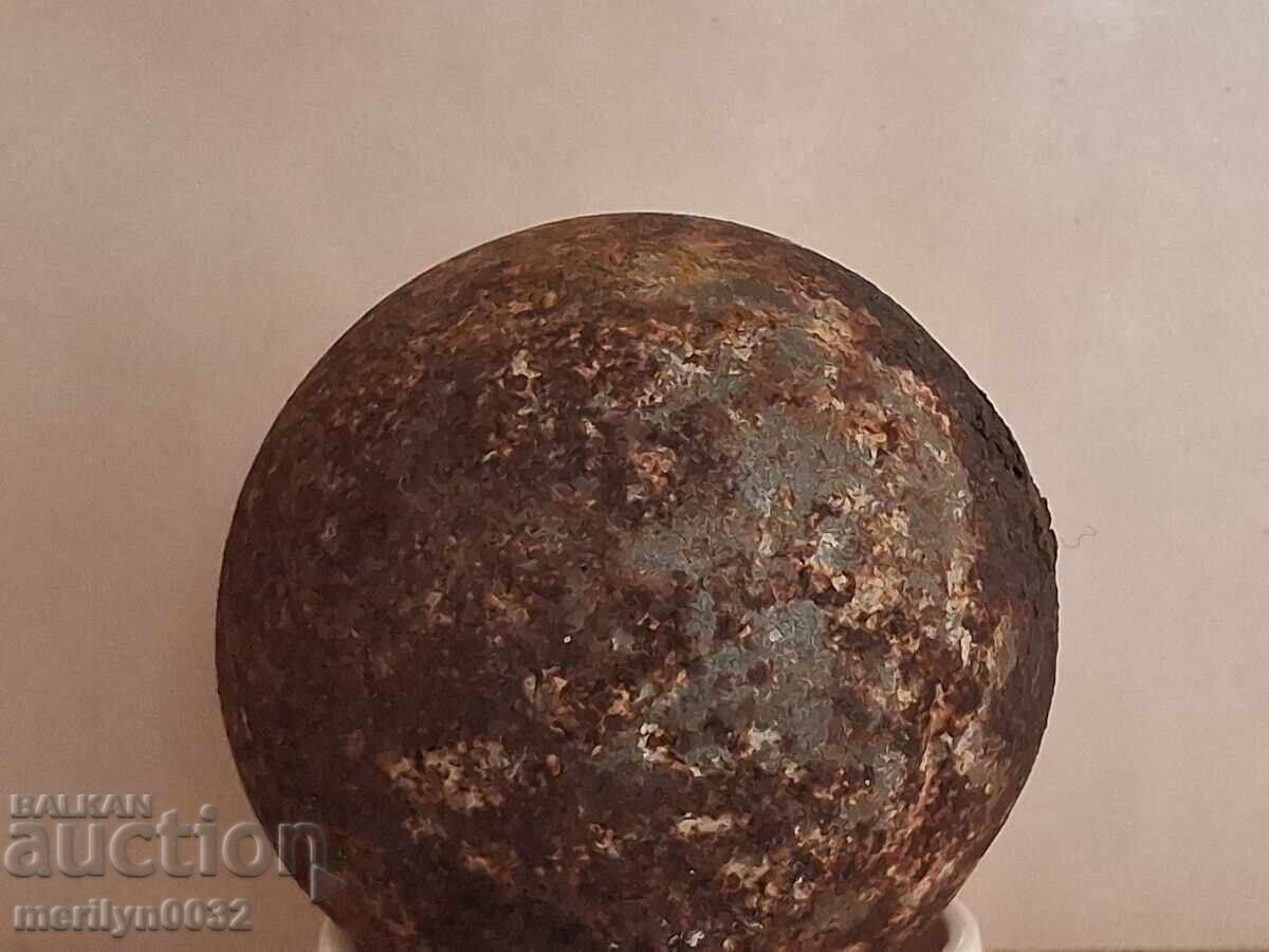 Old cannonball cannon mortar, bombard Crimean War RTOV - 5