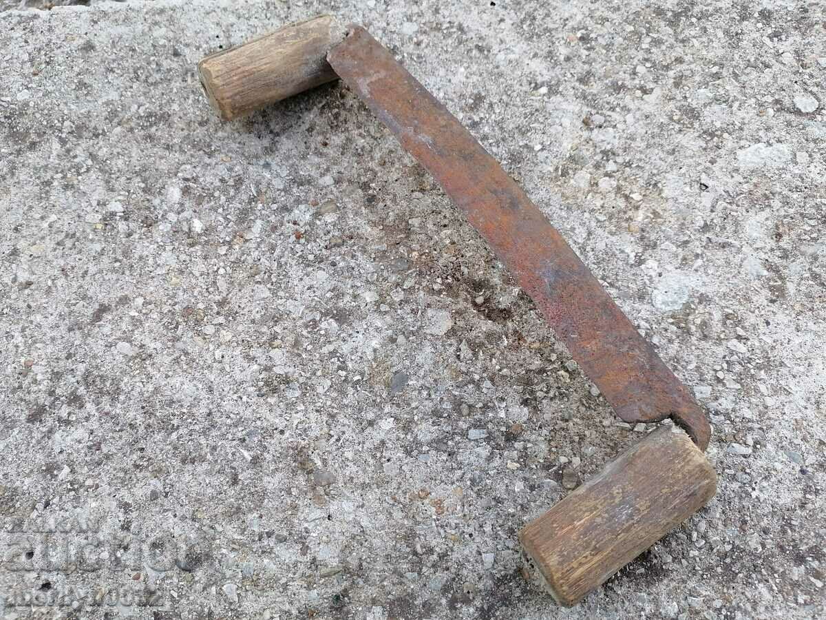 Vechi din fier forjat lemn instrument RUKAN razatoare - 6 Vechi din fier forjat lemn instrument RUKAN razatoare - 6