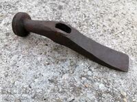 Old cobbler hammer wrought iron