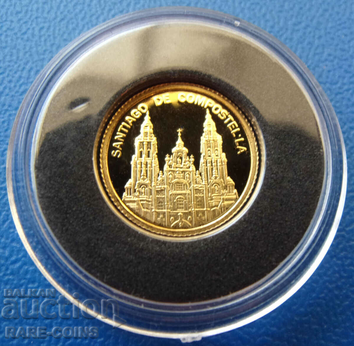Andorra 1 Diner 2010 Gold UNC PROOF Σπάνιο