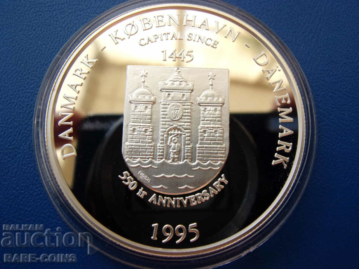 Дания  20  Екю  1995  UNC  PROOF  Rare