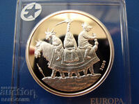 Letonia 1 Lat 2009 UNC PROOF Rar