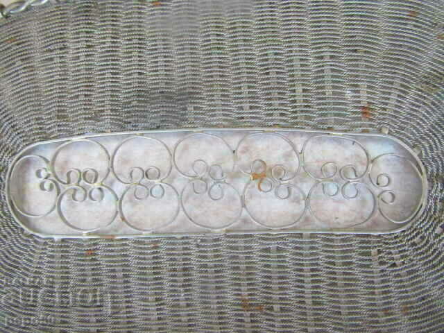 Auction ANTIQUE SILVER METAL TRAY Auction ANTIQUE SILVER METAL TRAY