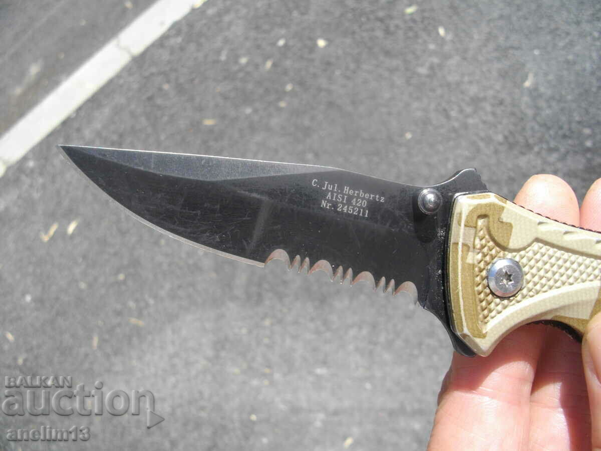 Delivery of COLLECTOR'S POCKET KNIFE C.JUL. HERBERTZ Delivery of COLLECTOR'S POCKET KNIFE C.JUL. HERBERTZ