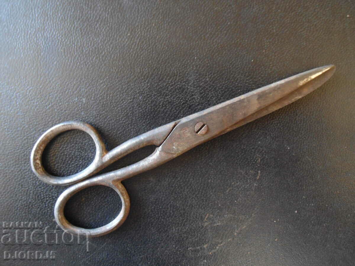 Old scissors with price 2.00 BGN | € 1.02 Old scissors with price 2.00 BGN | € 1.02