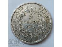 5 Francs Silver France 1974K - Silver Coin #86
