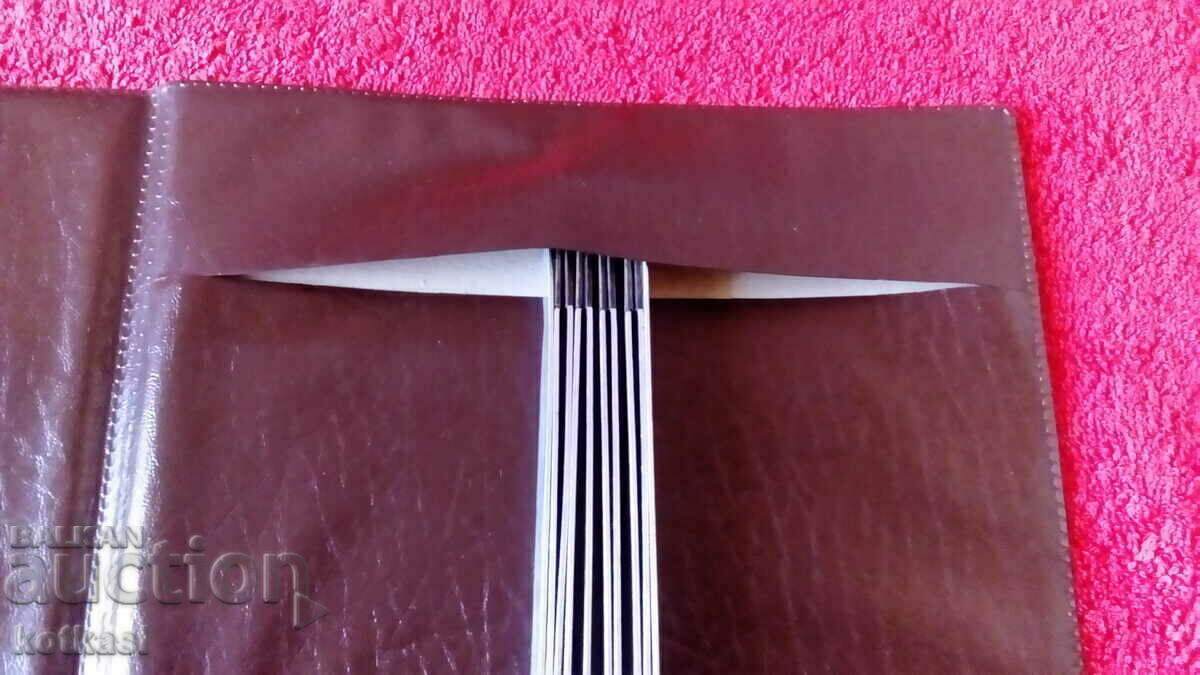 Old leather folder - 7