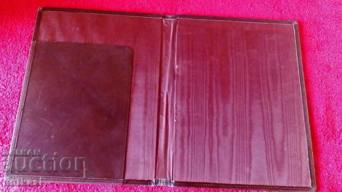 Old leather folder Ministry Italy - 5