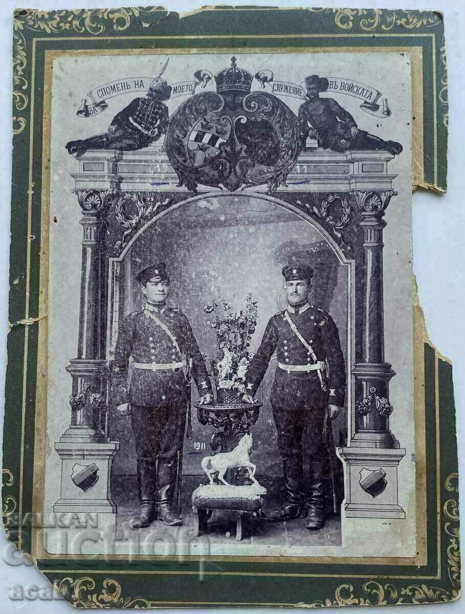 Стара снимка 1911година Войници