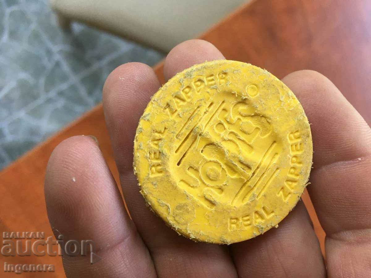 Delivery of TOKEN WHEAT CHIP PLASTIC Delivery of TOKEN WHEAT CHIP PLASTIC