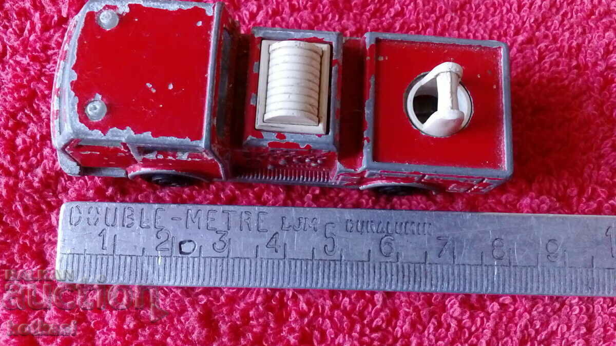 Old metal fire truck MAJORETTE MAJORETTE Old metal fire truck MAJORETTE MAJORETTE