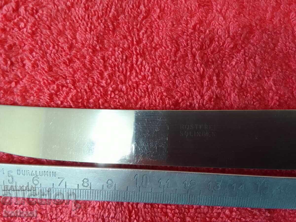 Delivery of Old SOLINGEN kitchen knife SOLINGEN without backlash and looseness Delivery of Old SOLINGEN kitchen knife SOLINGEN without backlash and looseness