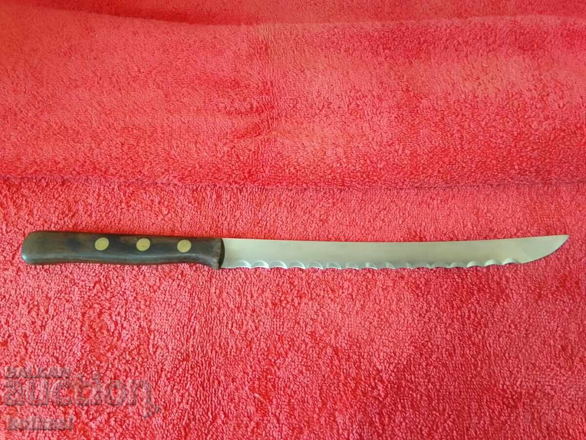 Παλιό κουζινομάχαιρο SOLINGEN SOLINGEN χωρίς οπισθοδρόμηση και χαλαρότητα - 5