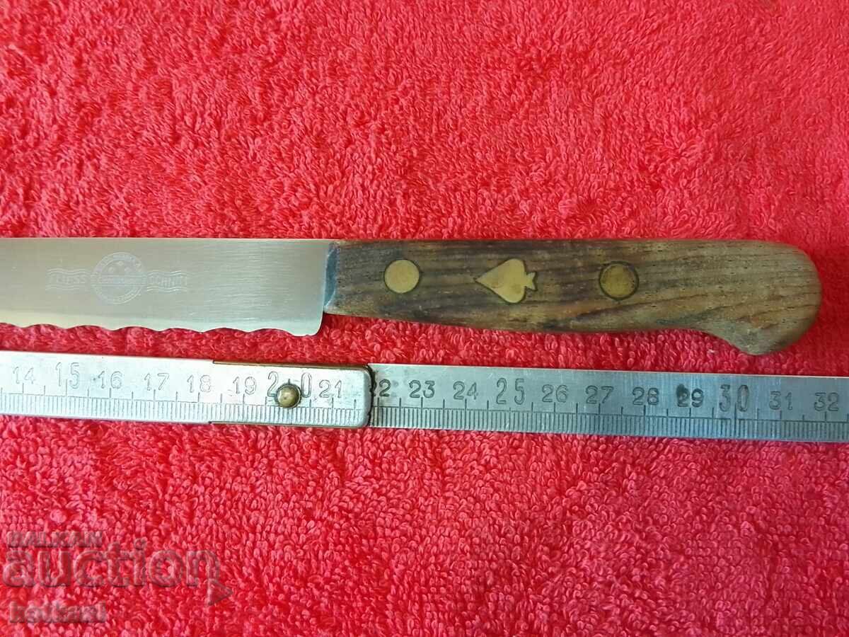 Auction Old kitchen knife SOLINGEN SOLINGEN without backlash and looseness Auction Old kitchen knife SOLINGEN SOLINGEN without backlash and looseness