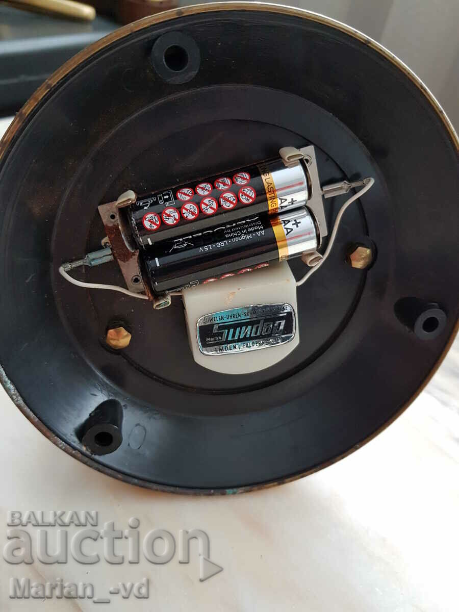 Desk clock quartz dugena sekunda - 7