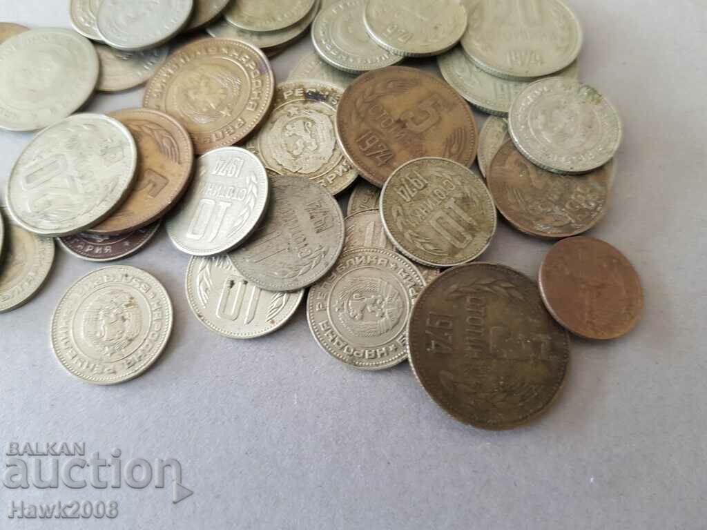 Auction Lot of 42 pieces 1 2 5 10 20 cents Bulgaria SOCIALIST Auction Lot of 42 pieces 1 2 5 10 20 cents Bulgaria SOCIALIST