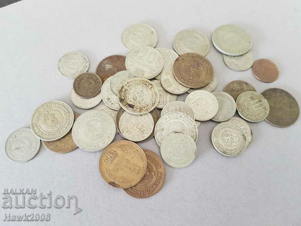 Delivery of Lot of 42 pieces 1 2 5 10 20 cents Bulgaria SOCIALIST Delivery of Lot of 42 pieces 1 2 5 10 20 cents Bulgaria SOCIALIST