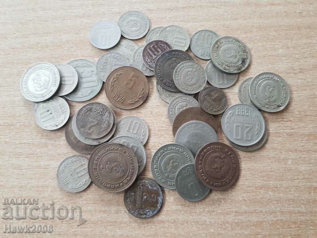 Lot of 42 pieces 1 2 5 10 20 cents Bulgaria SOCIALIST - 6 Lot of 42 pieces 1 2 5 10 20 cents Bulgaria SOCIALIST - 6