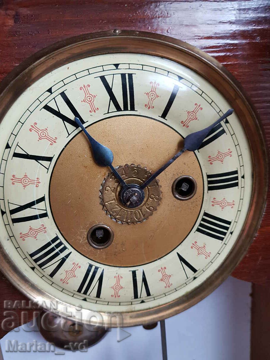 Old mechanical table clock - 5