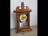 Old mechanical table clock