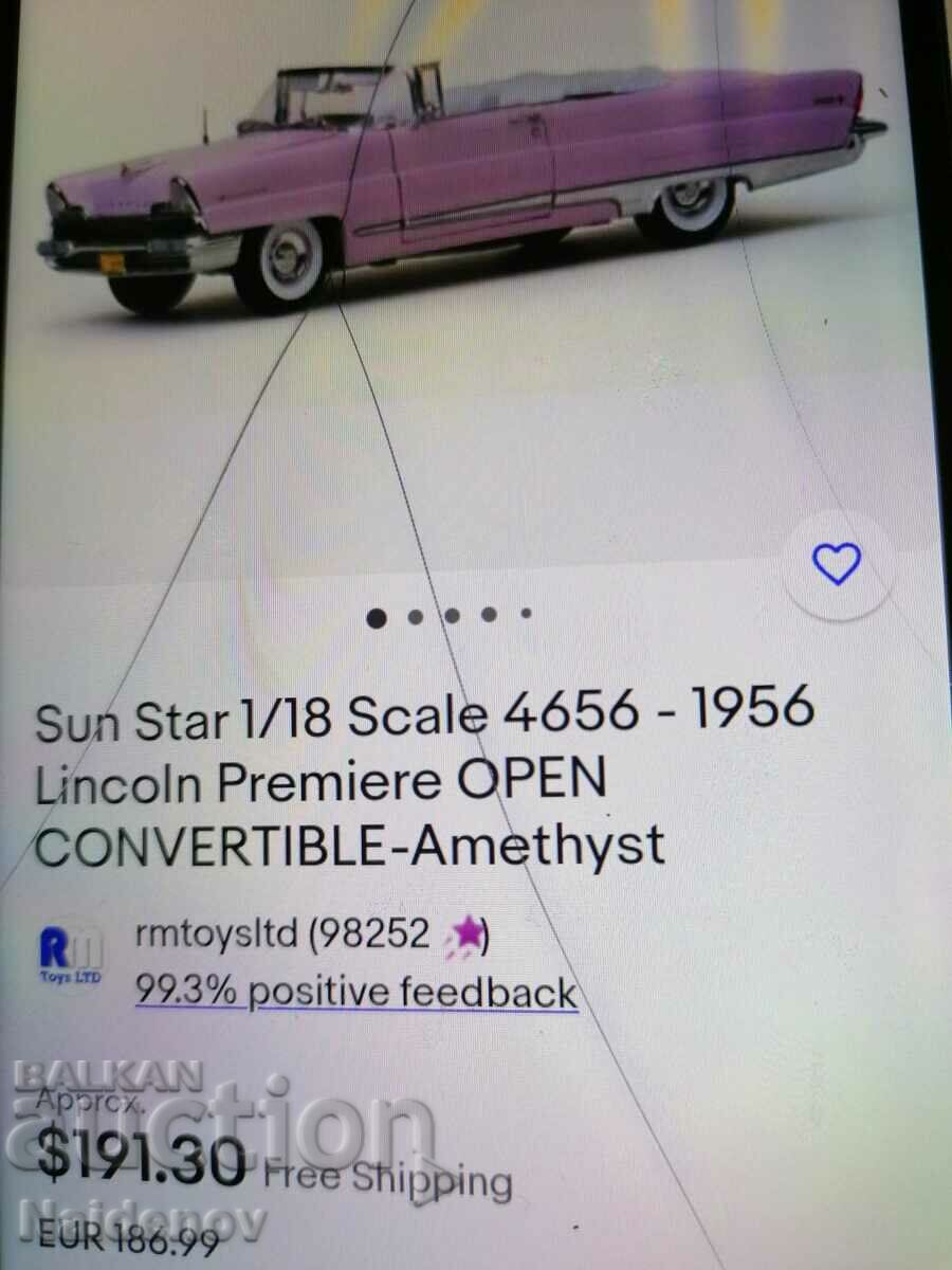 Lincoln Premiere 1:18 metal car - 6 Lincoln Premiere 1:18 metal car - 6