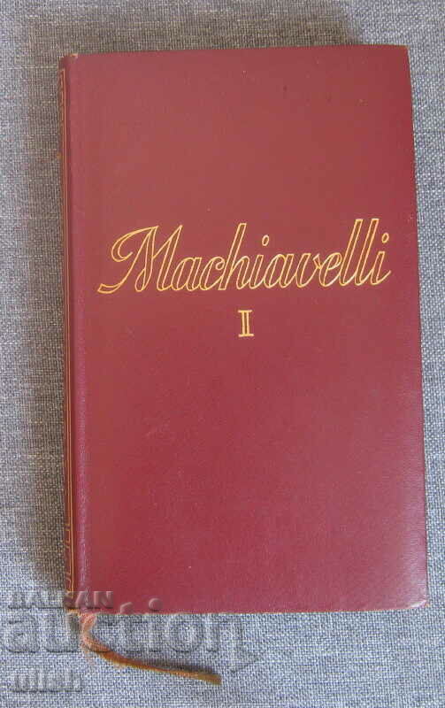 Tutte le opere di Niccolò Machiavelli 1950 volum 1+2 carte