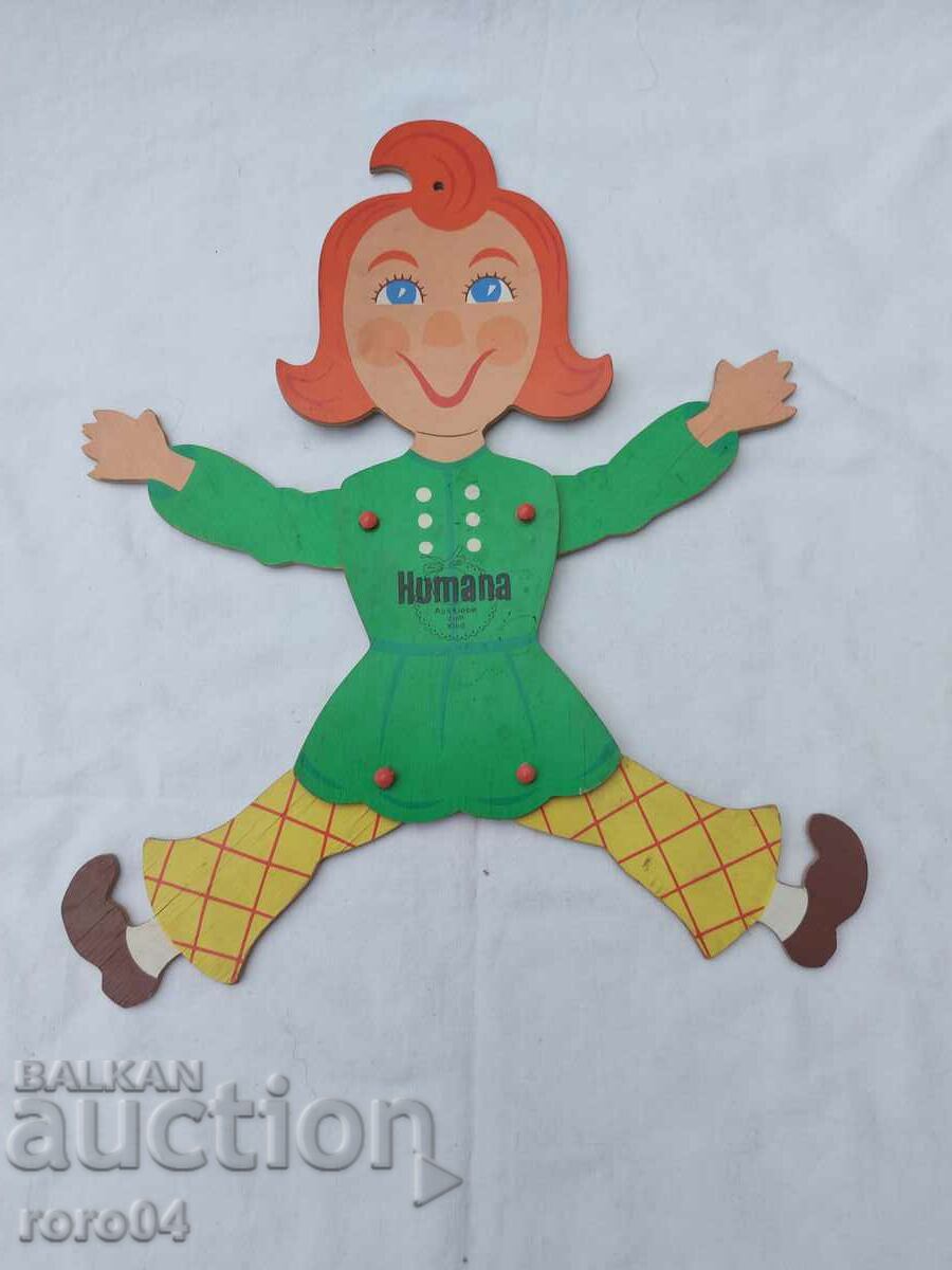 OLD GERMAN WOODEN DOLL with price 26.99 BGN | € 13.80 OLD GERMAN WOODEN DOLL with price 26.99 BGN | € 13.80