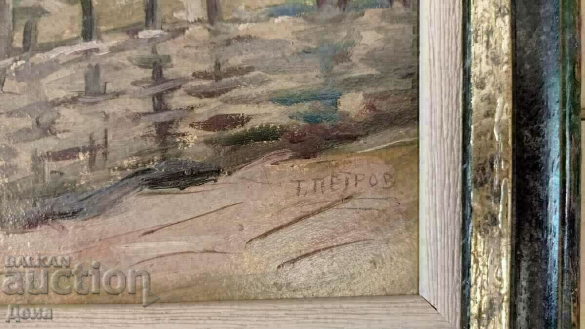 Todor Petrov, Pictură în ulei 1949 cu preț € 357.90 | 699.99 BGN